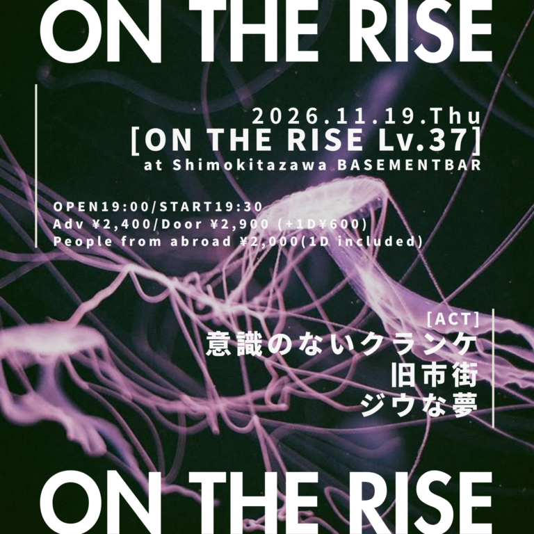 ON THE RISE Lv.37 フライヤー