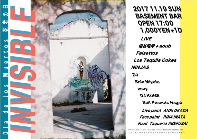 INVISIBLE フライヤー