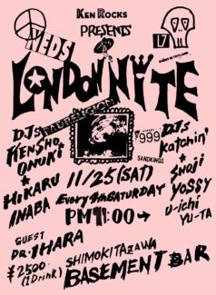 LONDON NITE フライヤー