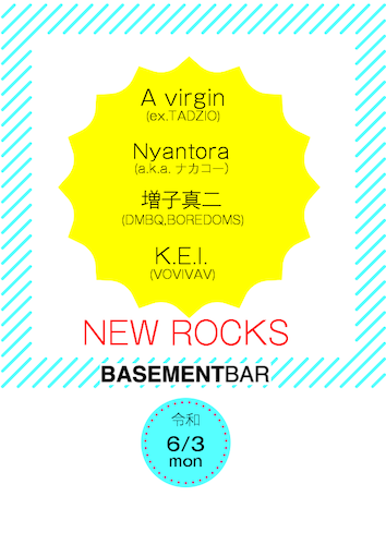 NEW ROCKS フライヤー