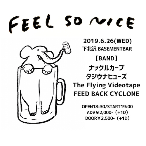 FEEL SO NICE フライヤー