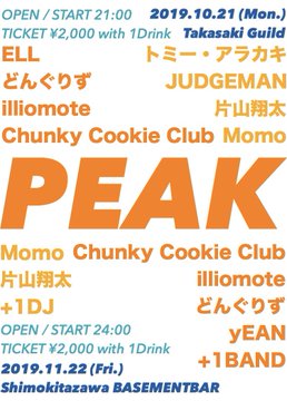 PEAK フライヤー