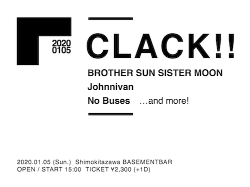 CLACK!! フライヤー