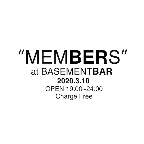 MEMBERS フライヤー
