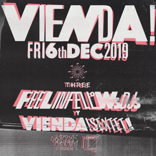 Vienda! y Feelin’ Fellows DJ フライヤー