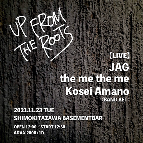UP FROM THE ROOTS フライヤー
