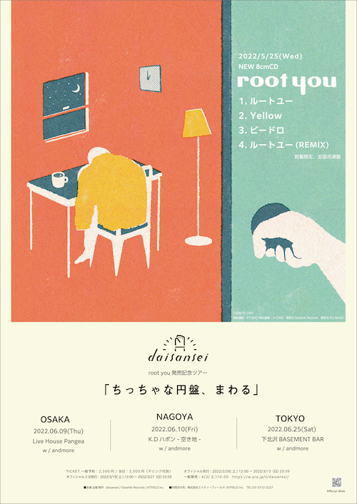 ちっちゃな円盤、まわる フライヤー