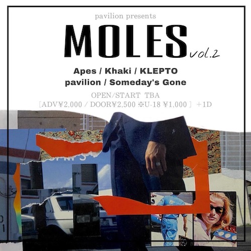 MOLES vol.2 フライヤー