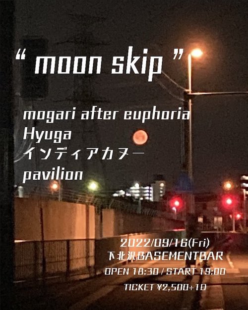 moon skip フライヤー