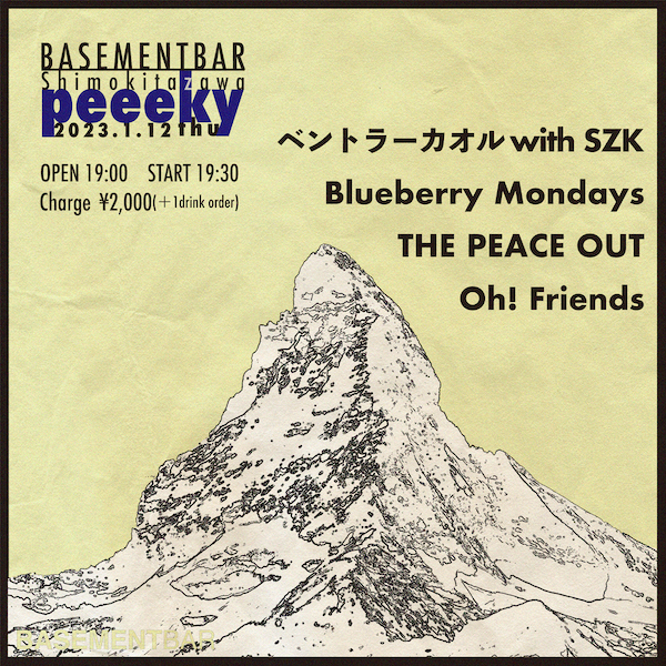 peeeky フライヤー
