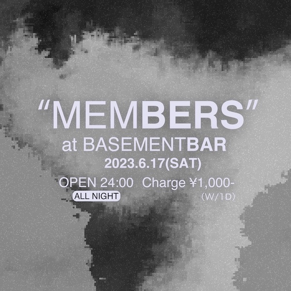 MEMBERS フライヤー