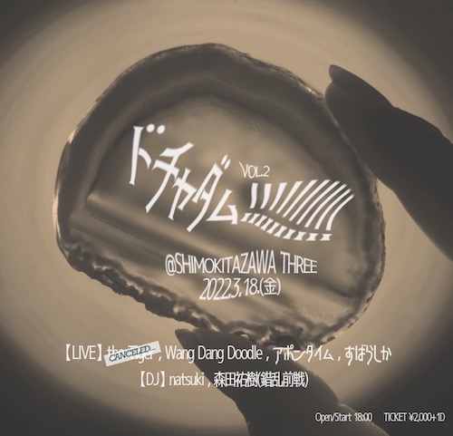 ドチャダム!!!!!!!!!! vol.2 フライヤー