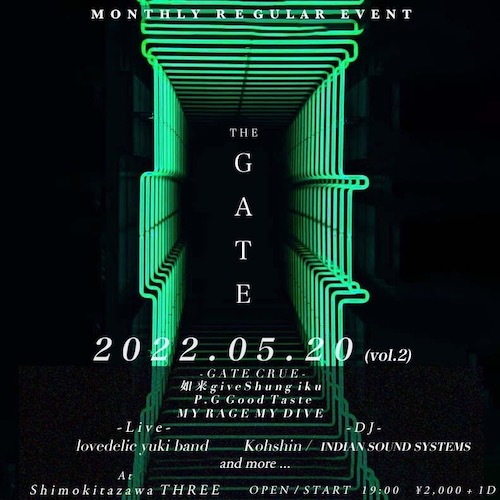 THE GATE Vol.2 フライヤー