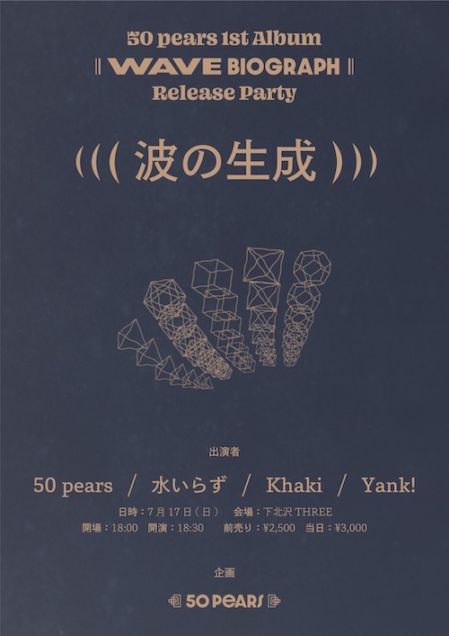 (((波の生成))) フライヤー