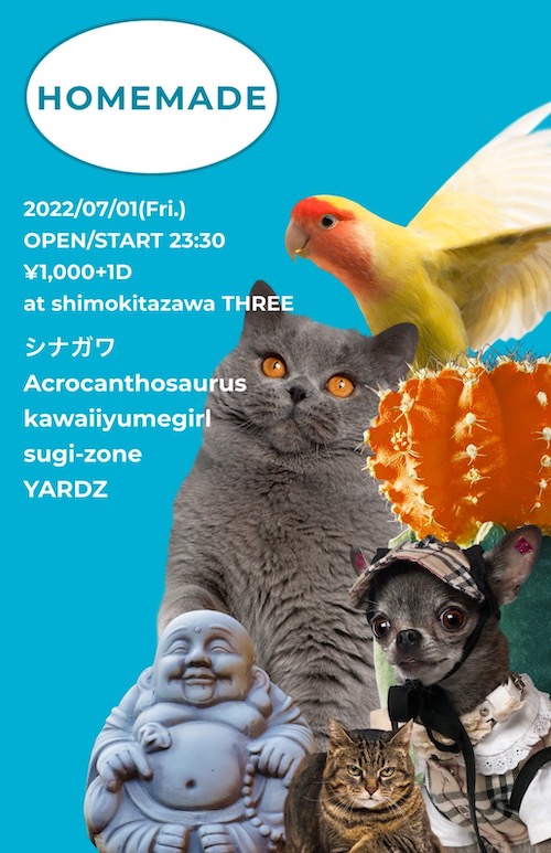 HOMEMADE フライヤー