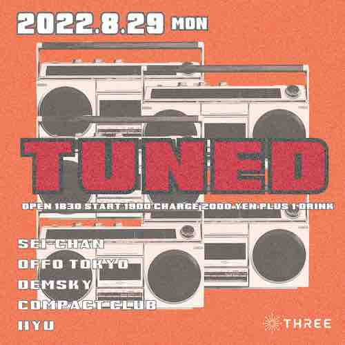TUNED フライヤー