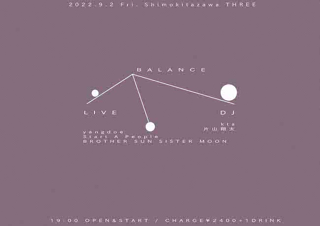 BALANCE フライヤー