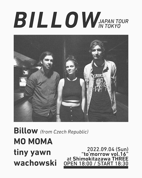 toʼmorrow vol.16 フライヤー