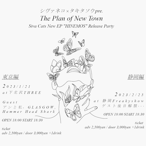 The Plan of New Town フライヤー