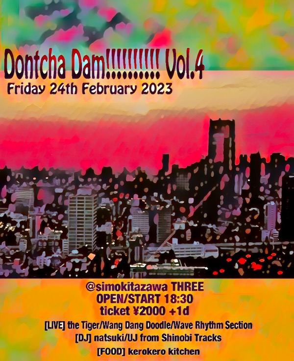 Dontcha Dam!!!!!!!!!!  vol.4 フライヤー