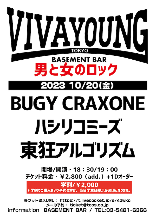 VIVA YOUNG! フライヤー