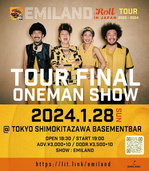 TOUR FINAL ONEMAN SHOW フライヤー