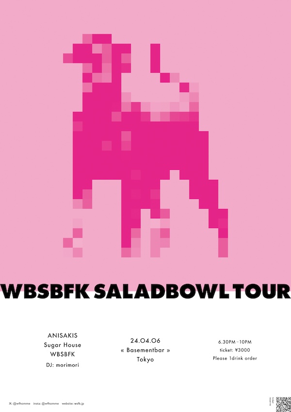 WBSBFK SALADBOWL TOUR フライヤー