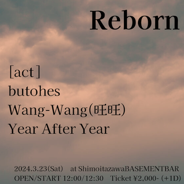Reborn フライヤー