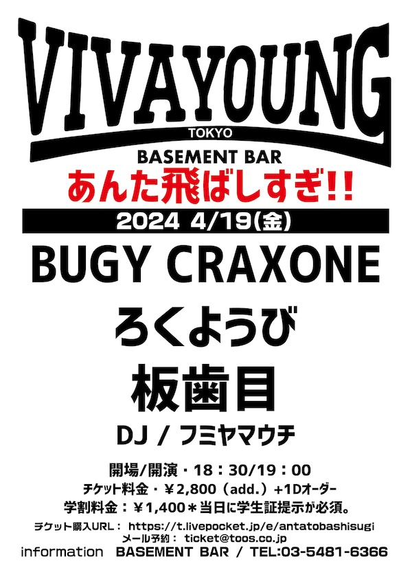 VIVA YOUNG! フライヤー