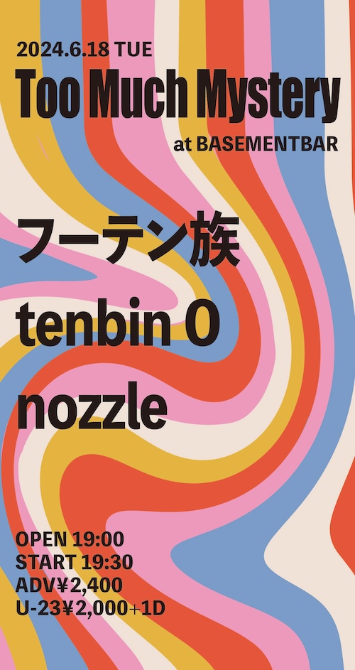 Too Much Mystery フライヤー