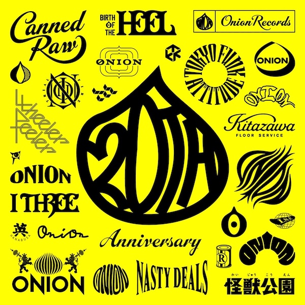 ONION RECORDS 20th anniversary フライヤー
