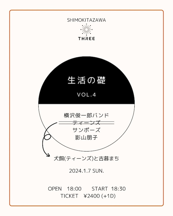 生活の礎 VOL.4 フライヤー