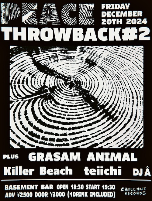 THROWBACK#2 フライヤー