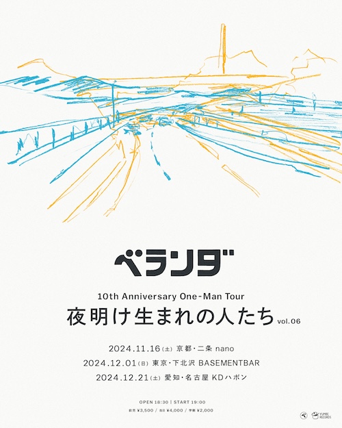夜明け生まれの人たち vol. 06 フライヤー