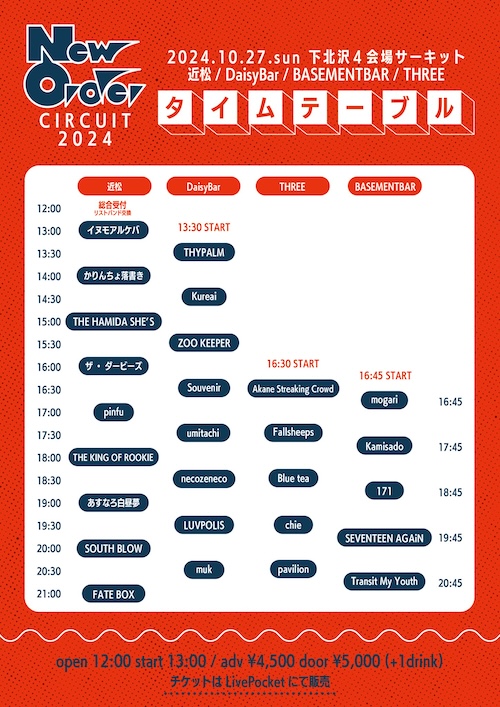 New order Circuit 2024 追加画像