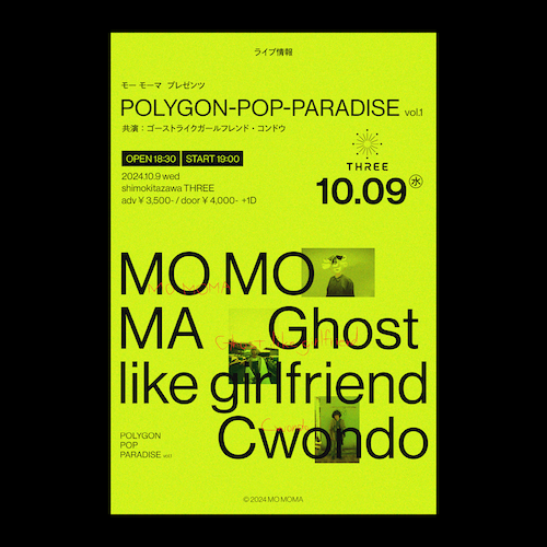 Polygon-Pop-Paradise フライヤー