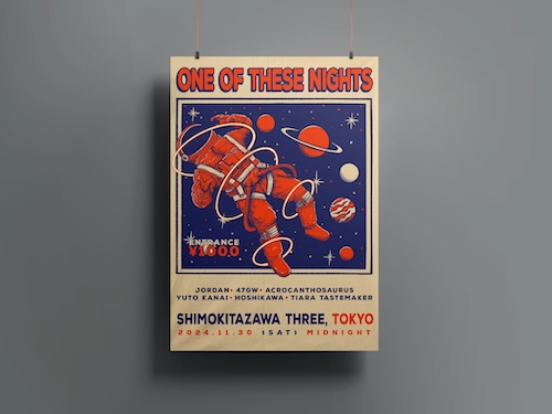 One Of These Nights フライヤー