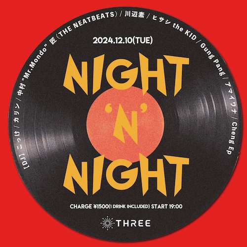 NIGHT'N'NIGHT フライヤー