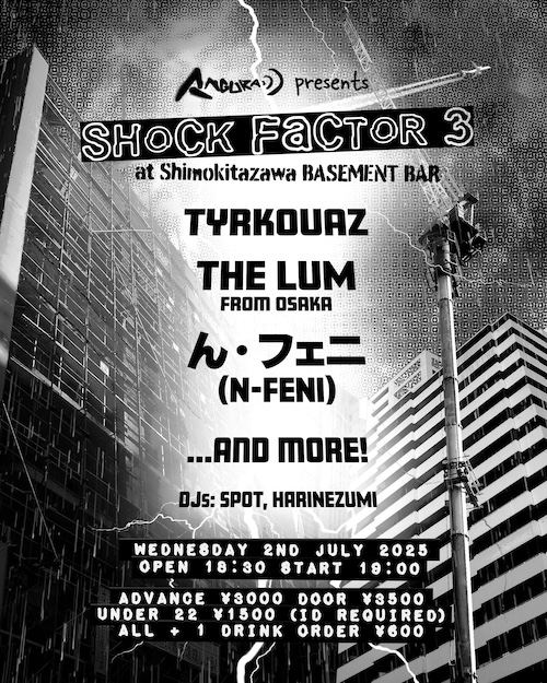 SHOCK FACTOR 3 フライヤー