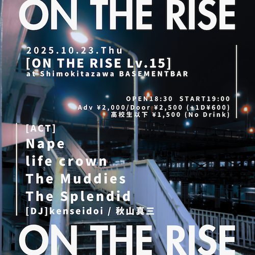 ON THE RISE Lv.15 フライヤー