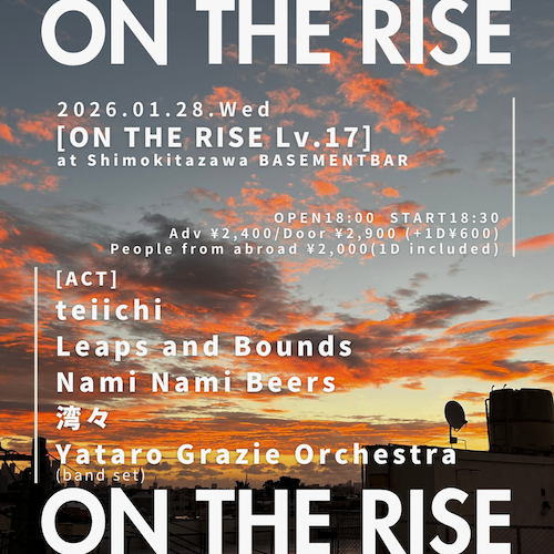 ON THE RISE Lv.17 フライヤー