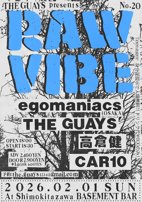 RAW VIBE no.20 フライヤー
