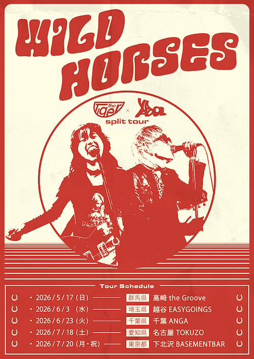 WILD HORSES フライヤー