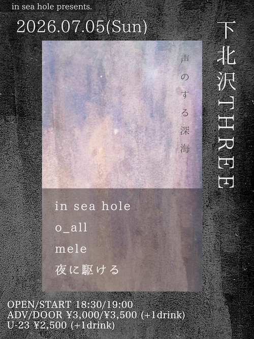 声のする深海 フライヤー